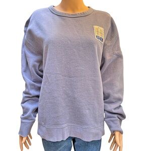 Nike SB Casual Bluish Lavender Cotton blend Sweatshirt Large